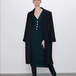 Zara ribbed sweater & skirt